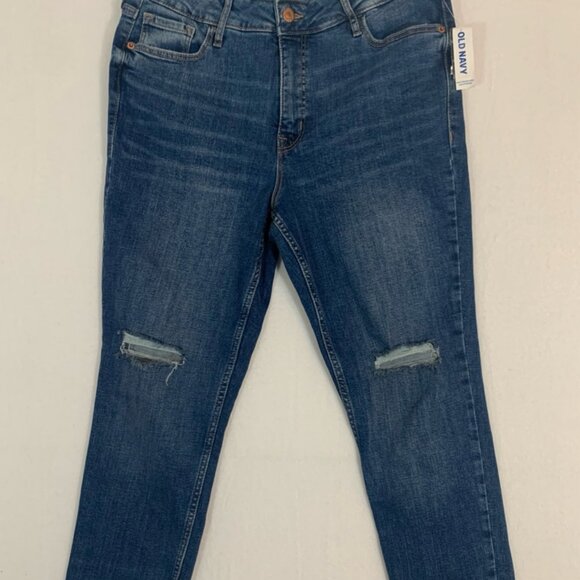 Old Navy Rockstar Skinny Size 10 Short NWT - Picture 1 of 4